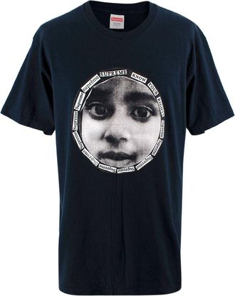 SUPREME Midnight Blue Know Your Rights Graphic T-Shirt Size L