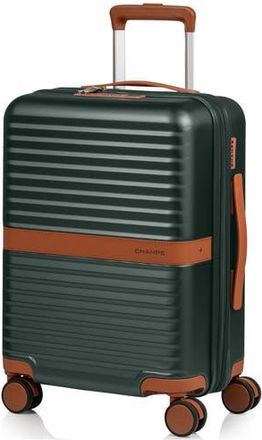 Champs Luggage Vintage II 20-Inch Hardside Spinner Carry-On in Green at Nordstrom Rack