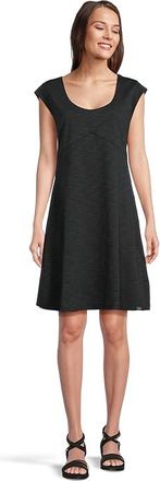 L.L.Bean Beech Point Knit Dress Womens Dress Midnight Black : XL, Cotton/Lyocell/Spandex