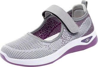 Generic White Trainers Women, Womens Sport and Outdoor Shoes, Womens Summer New Breathable Trainers - Trendy Versatile Sports Shoes for Women