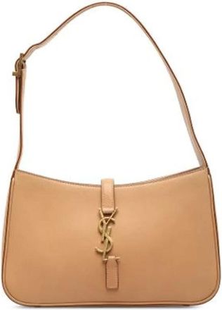 Saint Laurent Pre-owned Shoulder Bag - Dames - Vintage Handtas - Bruin - ONE Size - Leer - Vintage