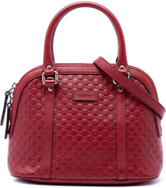 Gucci Pre-owned Gucci Mini Microguccissima Dome Satchel Ladies 9KRE7RQ06WOHV49N