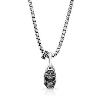 Room101 Filigree Skull Pendant in Silver at Nordstrom