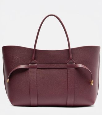 Loro Piana Ghiera Large leather tote bag
