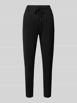 Only Stoffhose mit elastischem Bund in Black, Gr&ouml;&szlig;e S/30