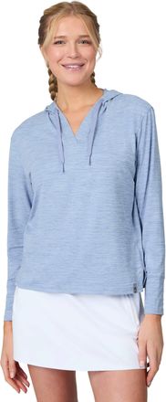 Free Country Womens Cloud Knit V-Neck Hoodie