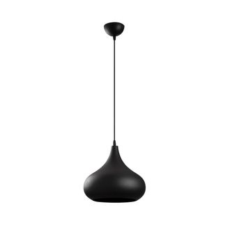 Wonderlamp L&aacute;mpara de techo negro estilo japon&eacute;s y n&oacute;rdico