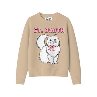 MC2 Saint Barth Maglia - - Knitwear - Donna - Beige - S