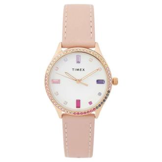 Timex Trend Quartz White Dial Ladies Watch TW2V76800