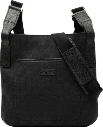 Gucci Borsa a tracolla vintage con monogramma GG Pre-owned - - Pre-owned - Donna - Nero - ONE SIZE
