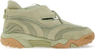 Reebok Sneakers alte con inserti in rete - Verde