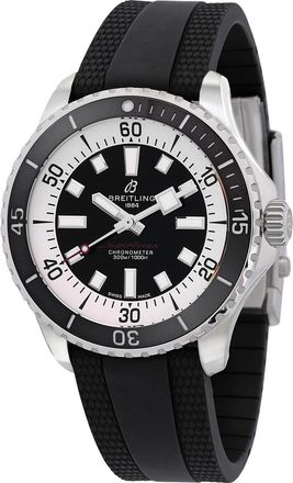 Breitling Pre-owned Breitling Superocean Automatic Black Dial Mens Watch A17376211B1S1