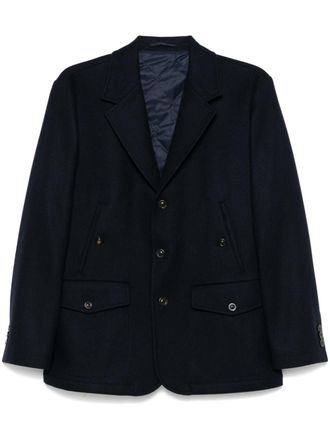Boglioli felted jacket - men - Cashmere/Viscose/Polyamide/Virgin Wool - 54 - Blue