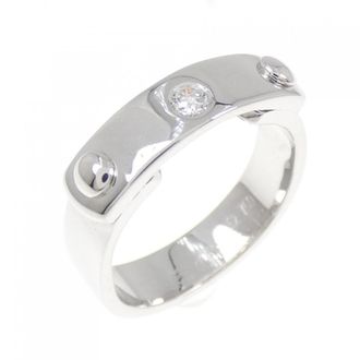 Herm&egrave;s White Gold (18K) Band Ring (Pre-Owned)
