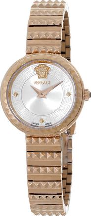 Versace Greca Goddess Petite Quartz Silver Dial Ladies Watch VEDFA0424