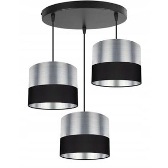 OEM L&aacute;mpara De Techo Moderna Colgante, Pantalla Cromada, Led