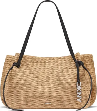 DKNY Aisling Small Tote in Natural/black at Nordstrom