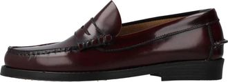 Edwards 1001 Loafers - Heren - Loafers - Rood - 39 EU - Leer - Schoenen