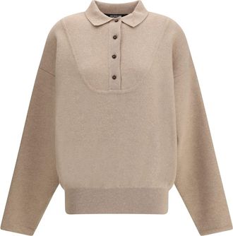 Jacquemus Polo Sweater La Maille Vareuse Pallone