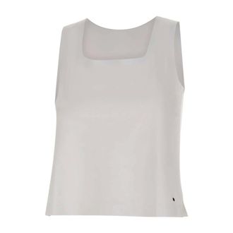 Roberto Ricci Design Sleeveless Tops, female, White, Size: S Surflex Tank Shirty