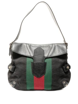 Gucci 2000-2015 canvas shoulder bag - Black