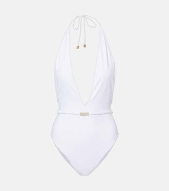 Gucci Halterneck jersey bodysuit