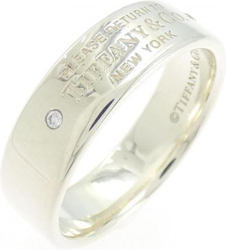 Tiffany & Co. Silver Silver 925 Band Ring (Pre-Owned)