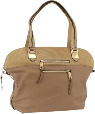 Chlo&eacute; Pre-owned Tote Bag - Dames - Vintage Handtas - Bruin - ONE Size - Leer - Vintage