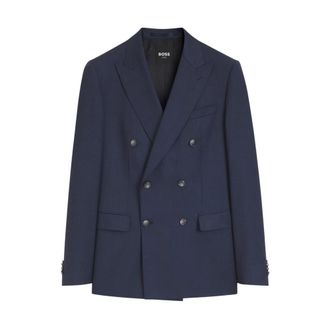 HUGO BOSS Chaqueta cruzada - Jackets - Hombre - Azul - XL