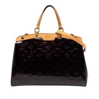 Louis Vuitton Pre-owned Handbags, female, Purple, Size: ONE SIZE Pre-owned Brea MM