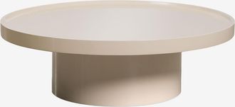 Sklum Mesa De Centro Redonda En Mdf Cirela Sklum &Oslash;90 Cm