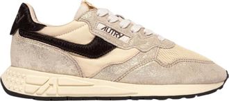 Autry Reelwind Low - Dames - Schoenen - Bruin - Maat: 37 EU Katoen