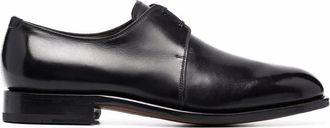 Ferragamo Mens Black Oxfords & Derbys, US Size 5.5