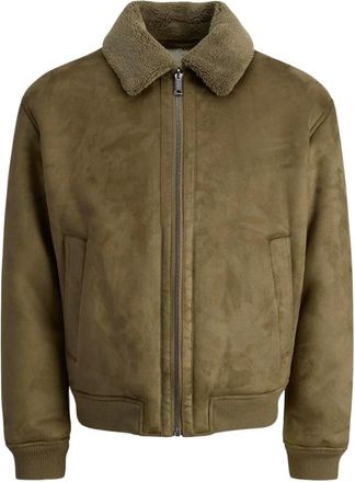 Jack & Jones Jprccluke Otw Bomber - Heren - Jassen - Groen - L - Polyester - Jassen