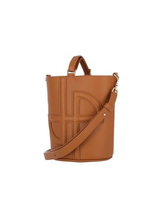 Patou Womens Bags Brown Calf Leather