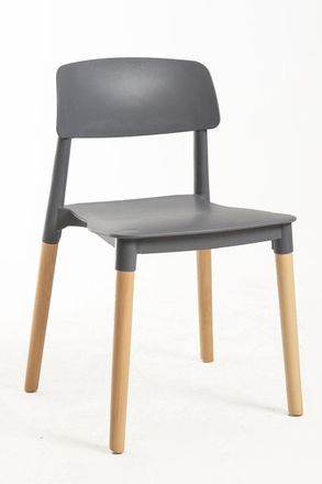 Regalos Miguel Sillas Comedor - Silla Estin - Gris Oscuro