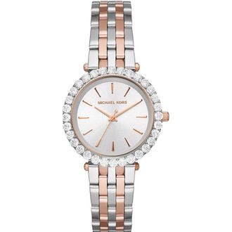 Michael Kors Accessoires, Dames, Grijs, ONE Size, Darci Pav&eacute; Horloge