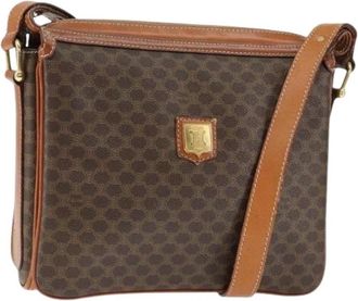 Celine Pre-owned Plastic Cross Body Bag - Dames - Vintage Schoudertas - Bruin - ONE Size - Vintage