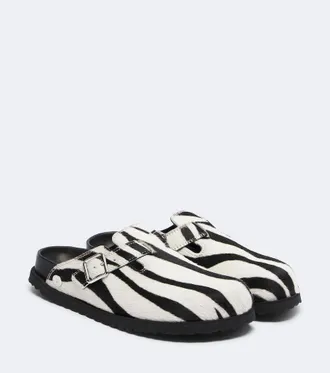 Birkenstock Mules Boston de pelo