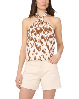 Vince Camuto Twisted Front Halter Top