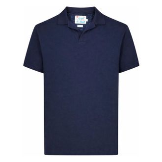 MC2 Saint Barth Charles Polo - male - MC2 Saint Barth - Polo Shirts - Blue - 2XL - Tops