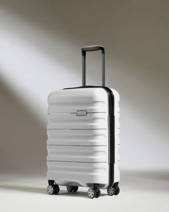 Antler Cabin Suitcase In White - Lincoln