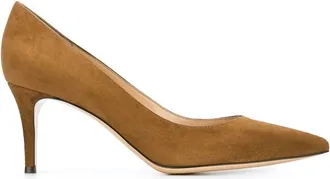 Gianvito Rossi Gianvito su&egrave;de leren pumps