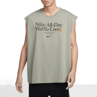 Nike Sportswear Club Sleeveless Top Olive Green HQ1204-053