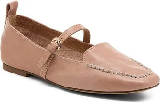 Kelsi Dagger Ferry Mary Jane Loafer in Pale Pink at Nordstrom, Size 8.5
