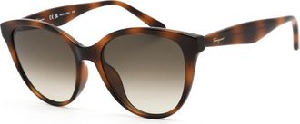 Ferragamo SF1073S 240 Womens Sunglasses Tortoiseshell Size 54