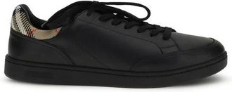 Burberry Bos Taurus Low Top Sneakers - Heren - Sneakers - Zwart - 44 EU - Leer - Schoenen