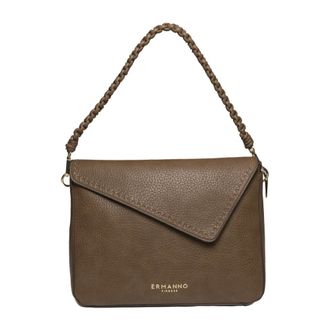 Ermanno Scervino Beatrice Hobo Tas - Dames - Tassen - Bruin - Maat: ONE Size Leer