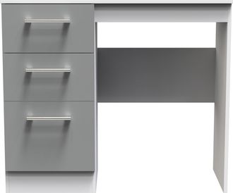 Welcome Furniture Denver Ready Assembled Dressing Table - Grey & White - Welcome Furniture | TJ Hughes