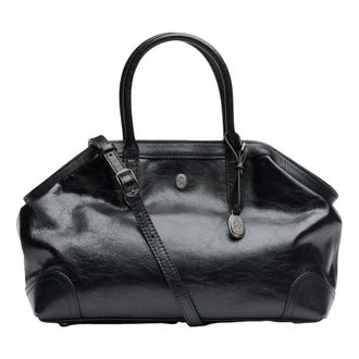 Ash Justine Crossbody Tas - Dames - Tassen - Zwart - Maat: ONE Size Katoen